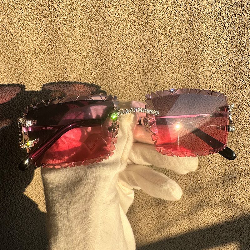 Iced out glasses